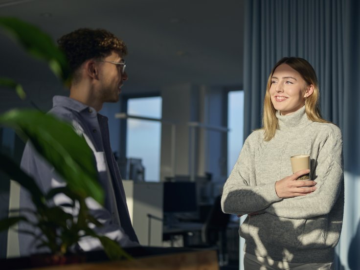 Nachwuchskräfte im Austausch