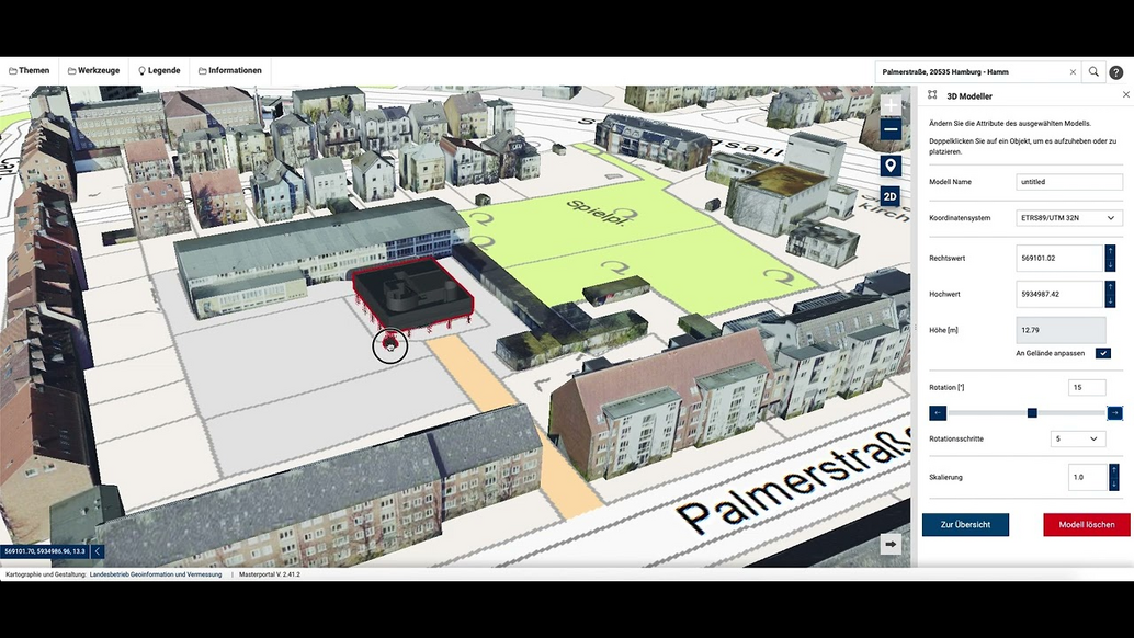 Vorschaubild zum Video: 3DProjektplaner – Stadtentwicklung mit Perspektive